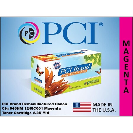 Pci Pci Canon 1248C001Aa Magenta Toner Ctg 1248C001AA-PCI